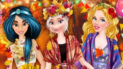 Hamupipőke, Jasmine és Elsa: Őszi labda