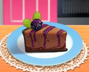 Cheesecake cu ciocolată si mure: cursul de gătit al lui Sara