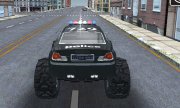 Polizeiwagen Monster Truck Simulator