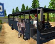 Otobüs sürüş simülatörü 3D