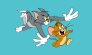 Tom ve Jerry koşmak