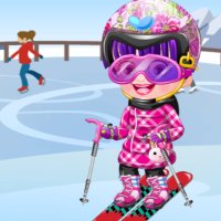 Малышка Хейзел: лыжный костюм