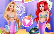 Princesas Disney aventura subaquática