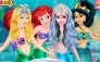 Princesse Disney transformé en Sirènes