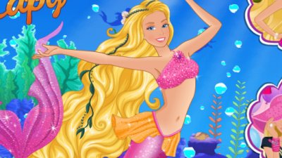 Schöne Meerjungfrau Barbie
