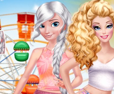 Barbie und Elsa Boho Festival