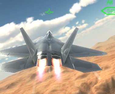 Kampfflugzeugsimulator 3D