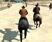 Courses de chevaux en 3D