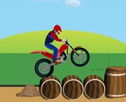 Mario obstáculo bicicleta