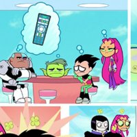 Teen Titans Go: salvando el control remoto del televisor