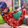Ladybug eroină miraculoasă la spital