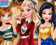 Princesses In Christmasland