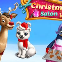 Salón de animales de Navidad