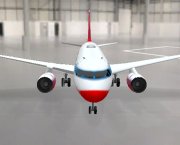Boeing uçuş simülatörü 3D