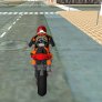 Conduzco una moto en la ciudad
