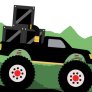 Monster Truck: Transporte de madeira