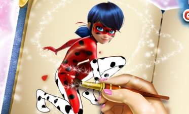 65 desenhos da Ladybug para colorir