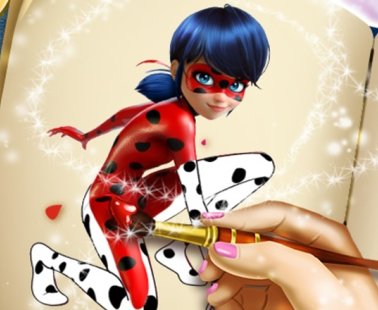 Cartea de colorat LadyBug