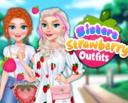 Sisters Strawberry Outfits