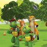 Kaplumbağa Franklin ve Arkadaşları Yapboz