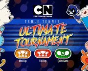 Теннисный чемпионат с персонажами Cartoon Network
