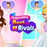 Belle und Cinderella Prinzessinnen beste Rivalen