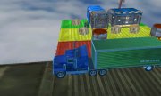 Simulador de camiones de estacionamiento 3D