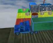 LKW-Simulator, der 3D parkt
