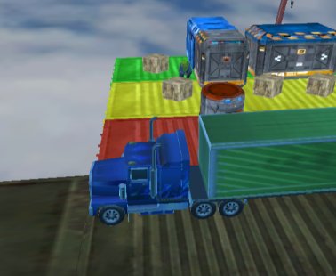 Symulator ciężarówki parking 3D