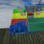 Simulador de camiones de estacionamiento 3D
