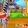 Zebra gondoskodó