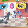 Tom y Jerry para colorear y dibujar