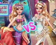 Barbie Sereia vs Princess