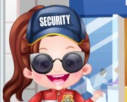 Baby Hazel super-ofițer de securitate