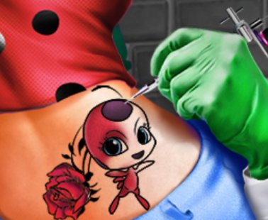 Dotted Girl Tattoo Procedure