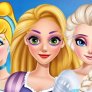 Maquillaje para 3 princesas de Disney