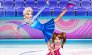 Elsa y Susie Competencia de patinaje