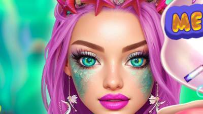 Mermaidcore Makeup Play Online Free