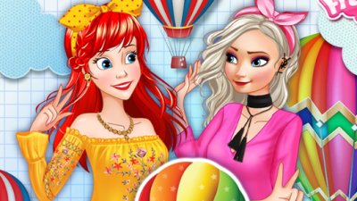 Balões princesa Festival de Moda