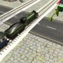 Simulator tren: controleaza intersectia cu linia ferata