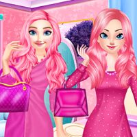 Elsa y Anna Vida en rosa