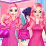 Elsa e Anna Vida em rosa