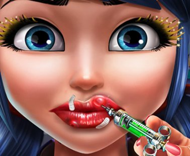 Marinette: Lippenvergrößerung