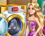 Rapunzel Lavar la ropa