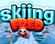 Skiing Fred