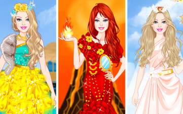 Four Elements Dress up Game