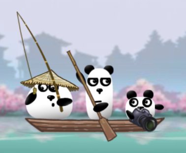 Cei 3 panda in Japonia