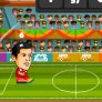 Sport Fußball mit Ronaldos Kopf