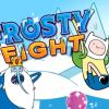 Adventure time frosty fight fighting