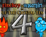 Niño de fuego y niña de agua 4 Templo de cristal